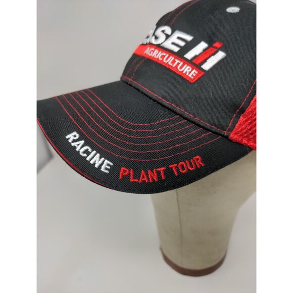 Case IH Agriculture Tractors Hat Racine Plant Tour Cap Mesh Back Strapback - Picture 4 of 10